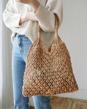 Load image into Gallery viewer, Mesh Rope Woven Bag
