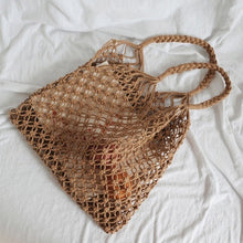 Load image into Gallery viewer, Mesh Rope Weaving Shoulder Bag