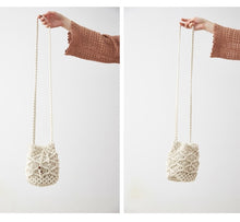 Load image into Gallery viewer, Handmade Cotton Bucket Bag