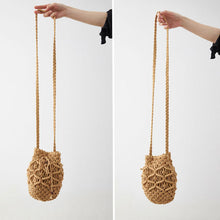 Load image into Gallery viewer, Handmade Cotton Bucket Bag