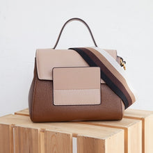 Load image into Gallery viewer, Wide Strap Leather Shoulder bag