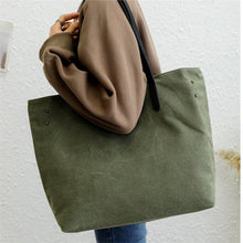 Load image into Gallery viewer, Big Shoulder Bag  100% Canvas