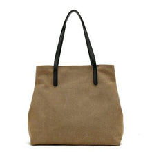 Load image into Gallery viewer, Big Shoulder Bag  100% Canvas