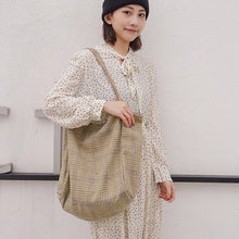 Load image into Gallery viewer, Scottish Pattern Woolen Canvas Bags Scottish Pattern