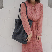 Load image into Gallery viewer, Scottish Pattern Woolen Canvas Bags Scottish Pattern