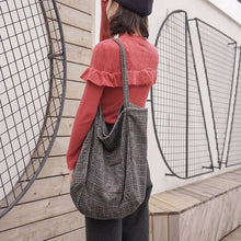 Load image into Gallery viewer, Scottish Pattern Woolen Canvas Bags Scottish Pattern