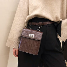 Load image into Gallery viewer, Leather Waist Bag