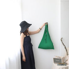 Load image into Gallery viewer, Foldable Pleated Shoulder Bag