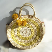 Load image into Gallery viewer, Summer Large Round Straw Bag