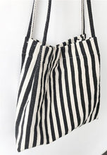 Load image into Gallery viewer, Striped Large Canvas Bag