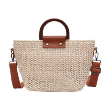 Load image into Gallery viewer, Vintage Straw Bag