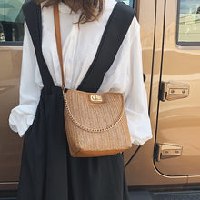 Load image into Gallery viewer, Rattan Shoulder Bag Bohemia