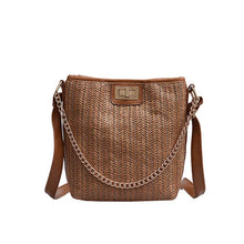 Load image into Gallery viewer, Rattan Shoulder Bag Bohemia