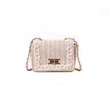 Load image into Gallery viewer, Women straw shoulder bag