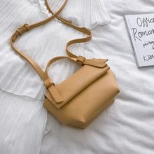 Load image into Gallery viewer, Simple Style Leather Crossbody Bag