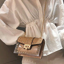 Load image into Gallery viewer, Transparent Leather Shoulder Bag