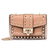 Load image into Gallery viewer, Transparent Leather Shoulder Bag