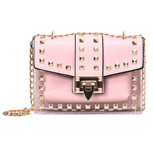 Load image into Gallery viewer, Transparent Leather Shoulder Bag