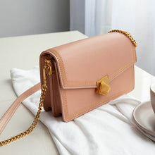 Load image into Gallery viewer, Split leather Chain Shoulder Bags