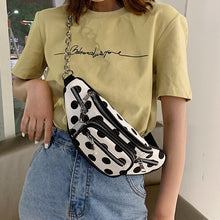 Load image into Gallery viewer, Leather Chain Waist Pack