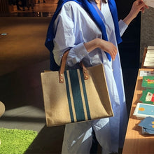 Load image into Gallery viewer, Large Canvas Shopper Bag