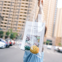 Load image into Gallery viewer, Transparent Shopping Bag