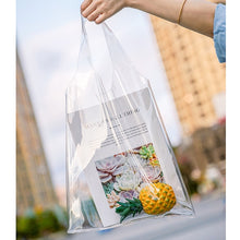 Load image into Gallery viewer, Transparent Shopping Bag